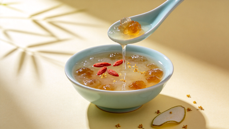 Kasus perusahaan terbaru tentang Apakah Makanan Penutup Peach Gum Cina Baik untuk Makanan Sehari-hari?