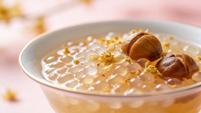 Kasus perusahaan terbaru tentang Dendrobium Chrysanthemum Jelly Dessert: Sebuah Pandangan Modern tentang Kesehatan Herbal