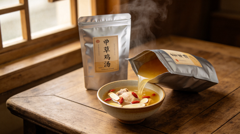 Kasus perusahaan terbaru tentang China OEM Soup Bag Manufacturer   Custom Retort Bag Soup