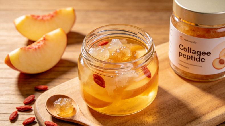 Kasus perusahaan terbaru tentang Kolagen Peach Gum – Duo Kecantikan Berbasis Tumbuhan Alami yang Dibutuhkan Merek Anda | ZeaGrove