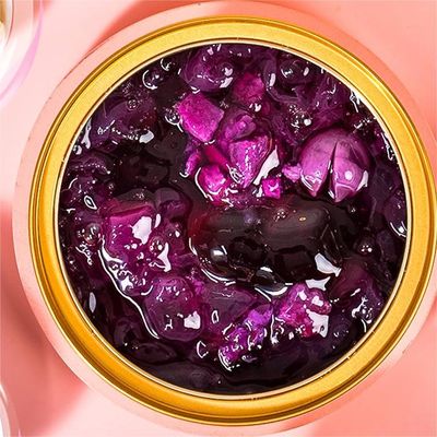 Beli Pengganti Makanan Gizi Cairan Permen Karet Manis Ungu Permen karet Tremella Dessert pembuatan online