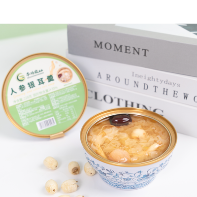 Beli Tidak ada aditif buatan Ginseng Salju Jamur Produksi Soup Slow-Boiled Kapasitas 1,5 juta mangkuk Sup tradisional yang cocok untuk pesanan massal pembuatan online