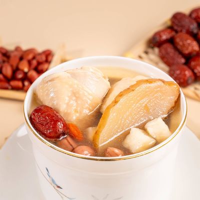 Harga yang bagus Gastrodia Huai Shan Sup Ayam Instan Sterilisasi Suhu Tinggi on line
