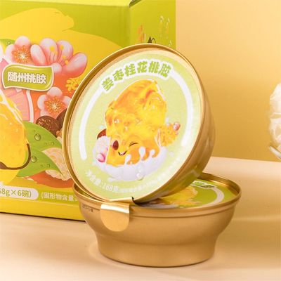 Harga yang bagus Ginger Jujube Stewed Peach Gum Dessert Kolagen Makanan Instan on line