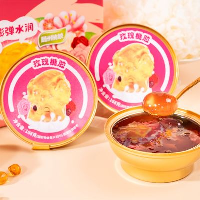 Harga yang bagus Resep Rose Bowl Perosak Permen karet Kolagen Dessert Jamur Putih 168g on line