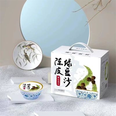 Harga yang bagus Kantonese Chenpi Green Mung Bean Paste Dessert Kotak Hadiah 168g on line