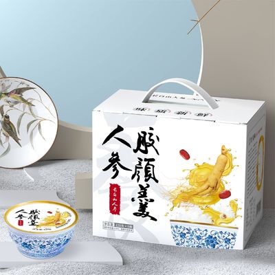 Harga yang bagus Ginseng Collagen Kemasan Dessert Sup Pengganti Makanan on line