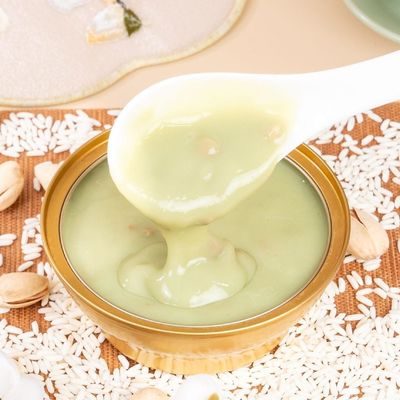 Harga yang bagus Zeagrove Pistachio Rice Cream Untuk Orang Tua, Mudah Tertelan, Perawatan Makanan, Melindungi Kardiovaskular on line