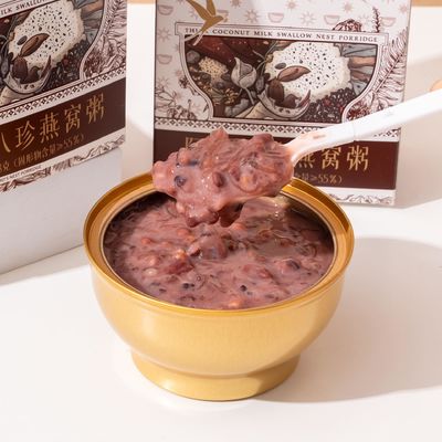 Harga yang bagus Eight Elements Bird's Nest Porridge Komprehensif Kondisioner Organik Makanan Berserat Tinggi Tonic Wanita on line