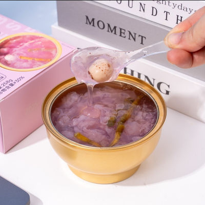 Harga yang bagus Meningkatkan kekebalan Dendrobium Dan Tremella Dessert Makanan organik segar Setelah makan Makanan penutup ringan Sarapan Makanan penukar ringan on line
