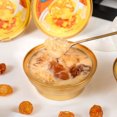 Harga yang bagus Peach Gum Mango Pomelo Dessert Drink 168g Herbal Jelly Berbasis Tanaman Mendukung Hidrasi Kulit Bergizi Siap Makan Rendah Gula Makanan Kecantikan Fungsi on line