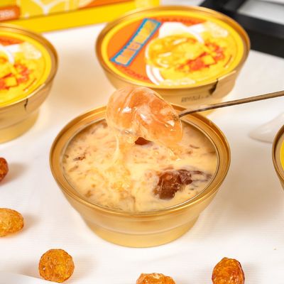 Harga yang bagus Herbal Peach Gum Minum dengan Mango dan Pomelo 168g Siap Makan Nutrisi Beauty Jelly Mendukung Keseimbangan Kelembaban dan Kesehatan Sehari-hari on line