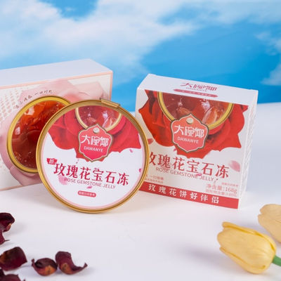 Harga yang bagus Rose Herbal Jelly Dessert 168g Makanan Fungsional Berbasis Tanaman Mendukung Kesehatan Kulit dan Kesehatan Wanita Siap Makan Makanan Rendah Gula Label Bersih on line