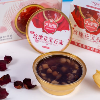 Harga yang bagus Rose Herbal Jelly with Water Chestnut and Pomegranate Juice 168g Desserts Fungsional Berbasis Tanaman Mendukung Pencerahan Kulit dan Detox Siap Makan Rak Stabil Ideal untuk Kecantikan dan Kebugaran on line