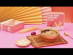 Anti-pemalsuan bisa dilacak ikan instan bubur bubur kotak hadiah 258g