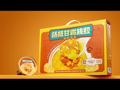 Siap Makan Mangga Pomelo Sago dengan Permen karet Dessert Vegan Dessert Plant Based Kulit menyehatkan